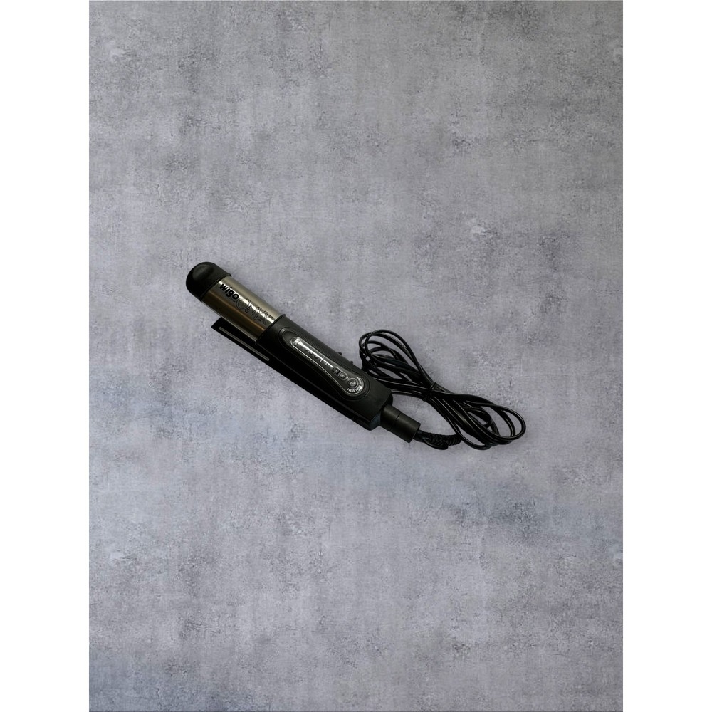 Wigo Onyx Flat Iron Curler Hybrid Black WG5317 Dual Styler - Works